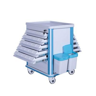 Medical ABS Hospital Medicine Trolley Hospital Emergency Trolleys Equipment