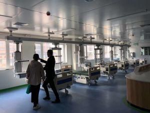 Hospital Equipment ABS Manual Three Cranks Nursing Bed Economical Price
