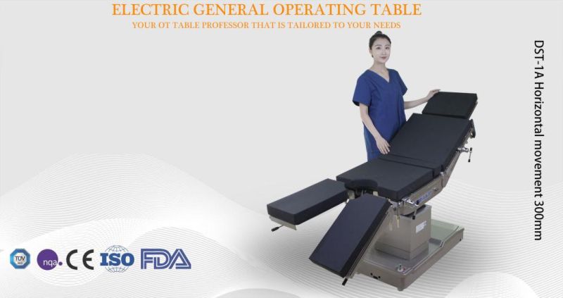 Hospital Equipment Electric Operating/Operation Bed in Hospital Operating Room Surgical Table