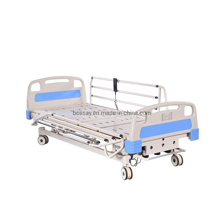 Three Function Electric and Manual Hospital Bed Difunctional Two in One