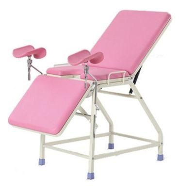 Hb-43-1 Epoxy Coating Obstetric Bed with Soft and Comfortable Color, High Quality for Pregnant Woman