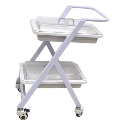 Mn-SUS019 CE&ISO ABS Hospital Emergency Cart Medical Treatment Trolley