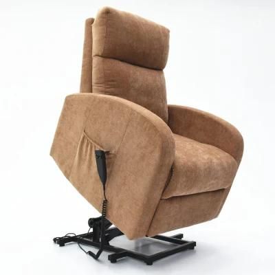 Geeksofa Living Room Adjustable Fabric Power Electric Assist Lift Recliner Chair for The Elderly