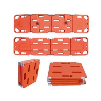 PE Material Emergency Transfer Plastic Spine Board Rescue Stretcher