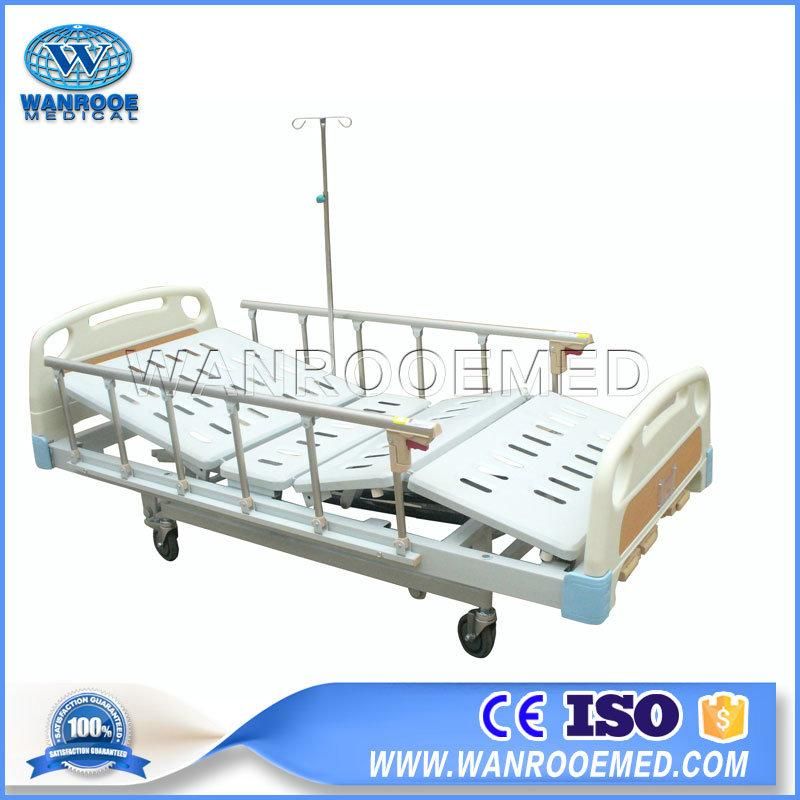 Bam302 Hospital Adjustable Manual Three Crank Bed for Patient