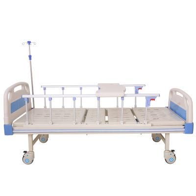 Medical Hospital Furniture ABS 1 Crank Manual Hospital Bed