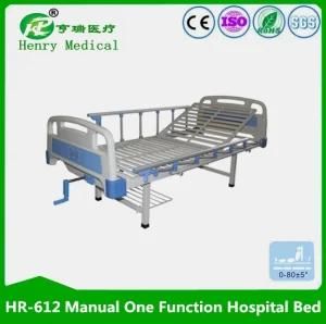 Manual 1 Function Hospital Bed/1 Crank Medical Bed/Single Crank Hospital Bed
