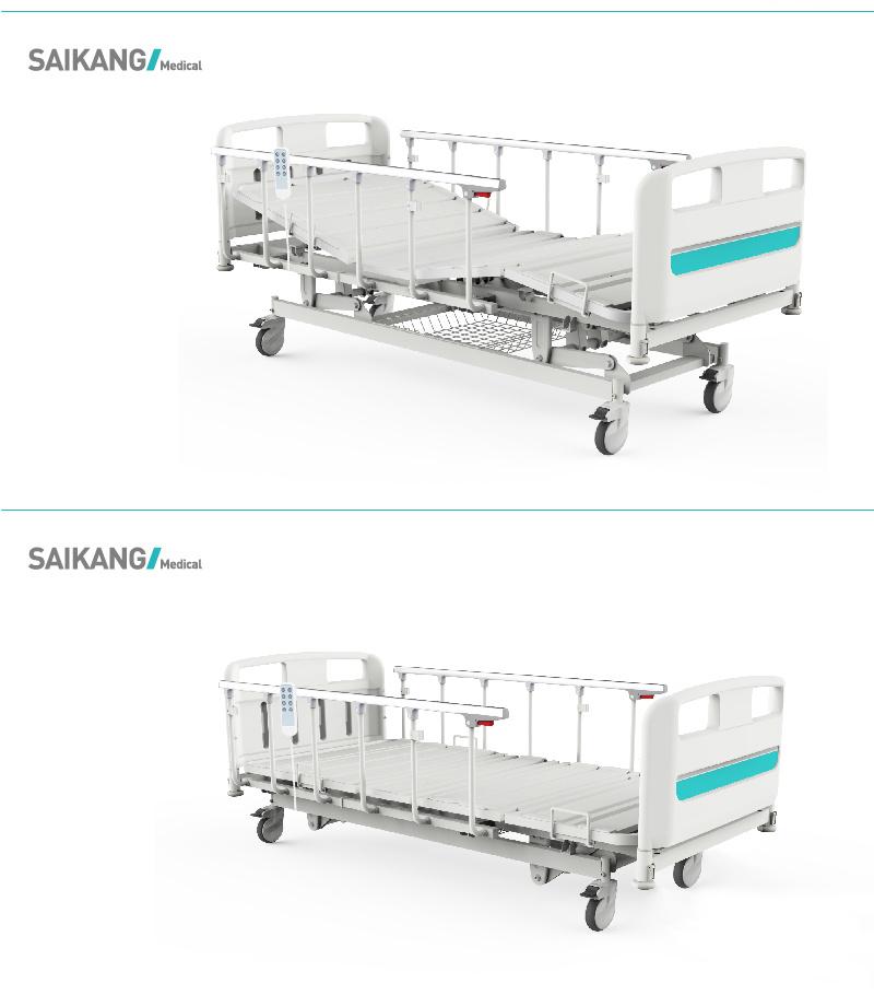 Y6w6c Three Function Hospital Electric Meidical Bed with Scale Manufacturer