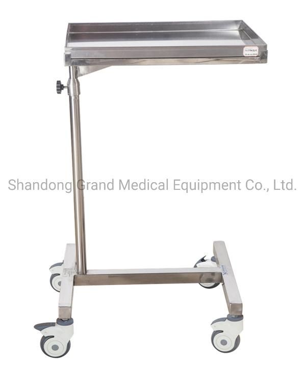Stainless Steel Square Tray Support with Double Rod Convenient and Fast Cart High Quality Low Price