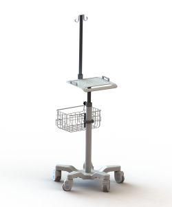 High-End Ventilator / ECG Trolley with Infusion Stand