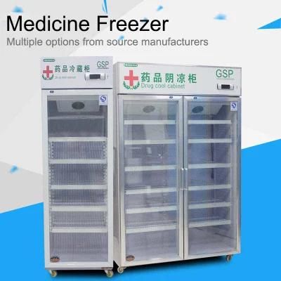 Constant 2-8&ordm; C Class Door Wine Beer Display Drug Cooling Cabinet