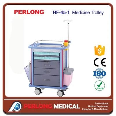 Hf-45-1 Hospital Furniture Equipment Medicine Trolley