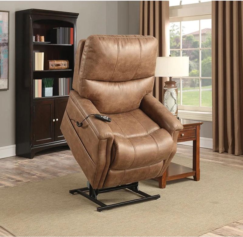 Jky Furniture Modern Adjustable Synthetic Leather Power Lift Recliner Chair