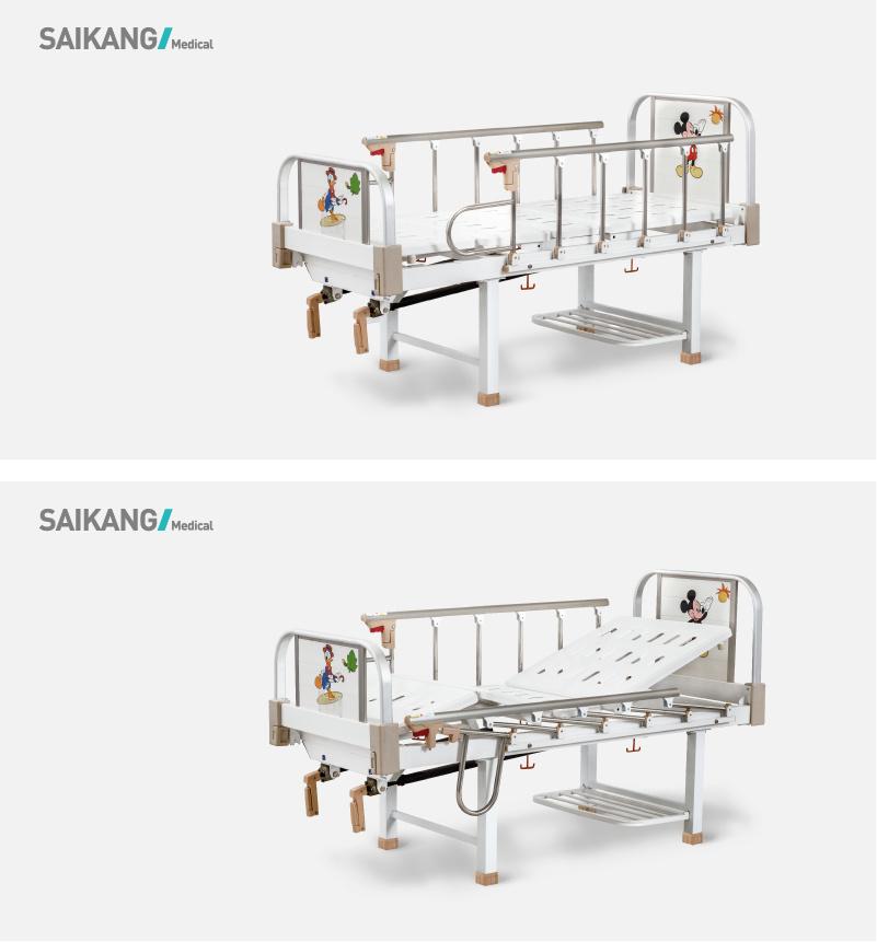 CT2K Stainless Steel Hospital Treatment Child Bed