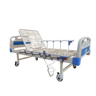 Electric Hospital Bed with Back Adjustment and Leg Adjustment Function