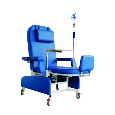 Mn-Bdc001 PU Cover Dialysis Room Ce&ISO Manual Medical Chair