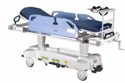 Unfolded Patient Trolley Transport Patient Transfer Medical Stretcher with SGS Certification