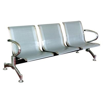 Hospital Waiting Chair with Chromed Steel