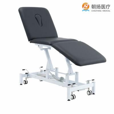 Stability Bariatric 3 Section Electric Treatment Couch Physical Therapy Table