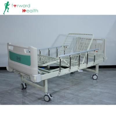 Hospital Equipment Two Crank 2 Function Medicla Hospital Nursing ICU Clinic Medical Bed