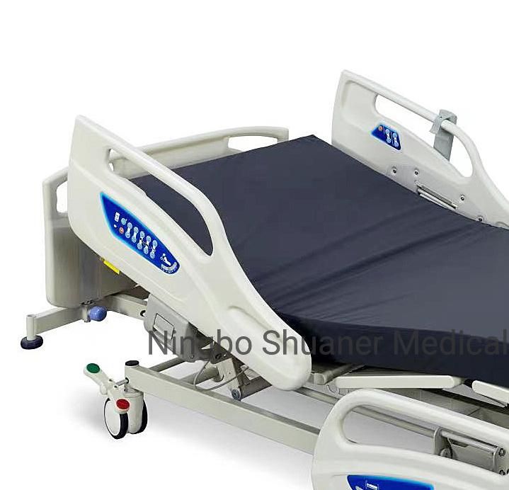 a-5b Electric Hospital Bed Medical Five Function Electric Intensive Care Hospital Patient Bed