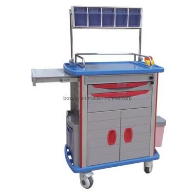 Competitive Price ABS Anesthesia Cart with Anesthesia Shelf