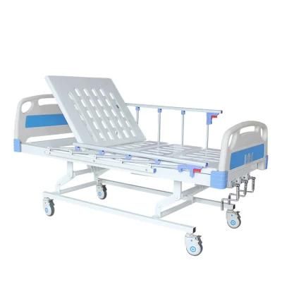 Cheap Price Standard Three Cranks Hospital Bed for Patient