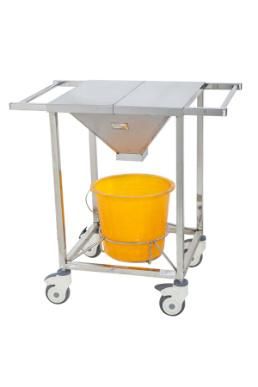 Hospital Furniture stainless Steel Medical Cart Debridement Trolley Wound Cleaning Trolley