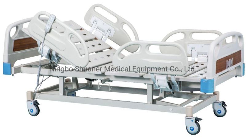 E-5b Hot Sale Patient Electric Five Function Adjustable Emergency Bed