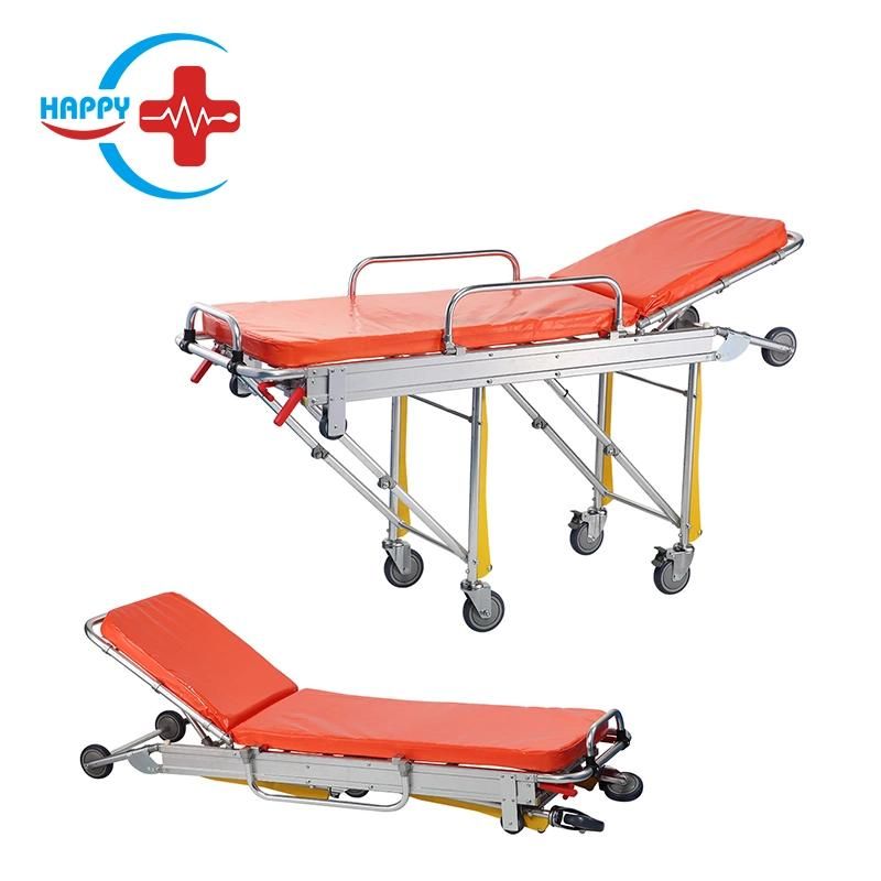 Factory Supplies Quality Foldable Aluminum Ambulance Stretcher