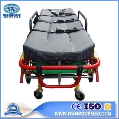 Ea-3an Medical Adjustable ABS Manual Emergency Patient Trolley Ambulance Stretcher for Sale