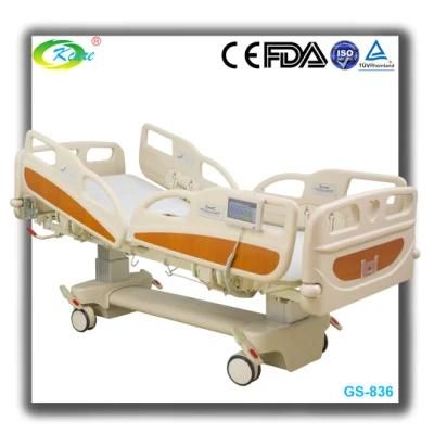 Seven Functions Hospital Paramount Electric ICU Bed with Weighting Scale