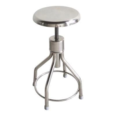 Mn-SUS021 Hospital Furniture Lab Equipment Doctort Chair Dental Nurse Stool