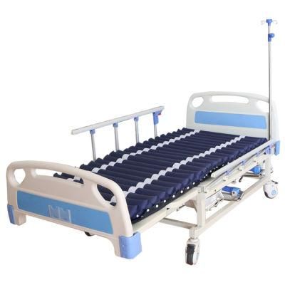 Multi-Functional Adjustable Nursing Home Care Bed Sick Hospital Bed for Patients or Old People with Hand Cranks