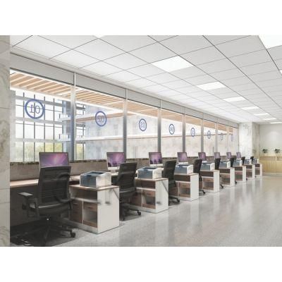Oekan Hospital Use Furniture Hospital Cashier and Registration Area Table and Chair Cashier Counter