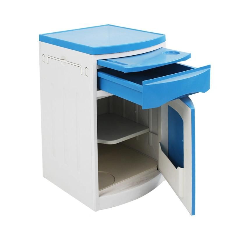 HS5404 ABS Plastic Medical Portable Storage Furniture Hospital Bedside Cabinets with Low Price