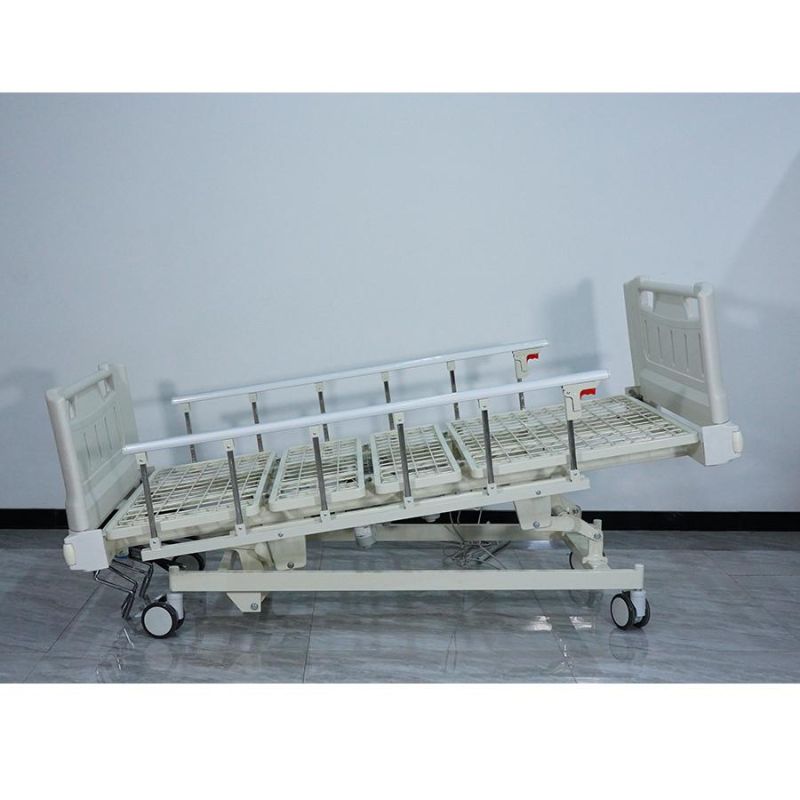 Five Functions Hospital Furniture Medical Bed/ Manual Hospital Bed/Nursing Bed Selling in Bengal