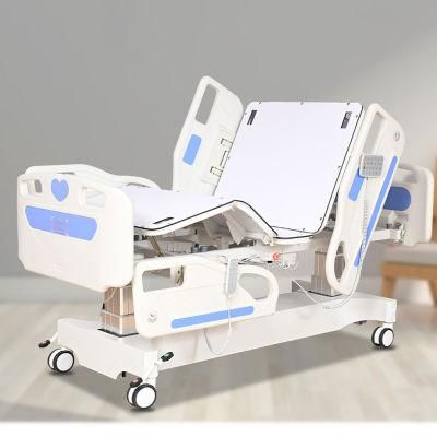 Hot Selling Five-Function ABS Medical Bed with X-ray Multifunctional ICU Electric Bed