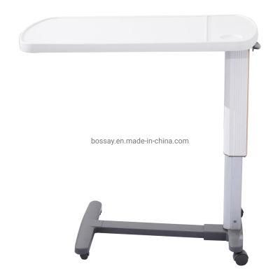 Medical Furniture Height Adjustable Over Bed Table by Gas Spring