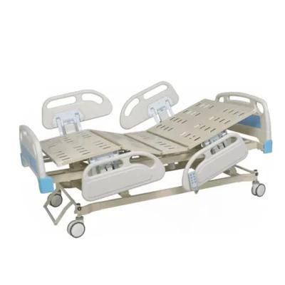 Medical Patient Folding Five Function Electric Automatic Hospital ICU Bed