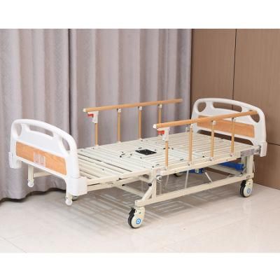 Factory Manual Home Use Bed for Healthcare Center Luxurious Home Care Bed Multi-Functions Hospital Bed