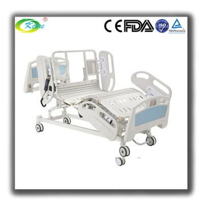 Top Selling Electric Hospital Bed with Five Functions Camas PARA Examen Medico Con Gavetas