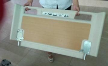 Adjustable Stainless Steel Hospital Bed for Disabled Patient