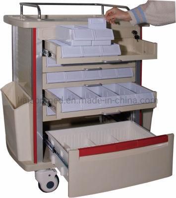 Mn-DC001 Double Side Drawer Ce&ISO Drug Cart