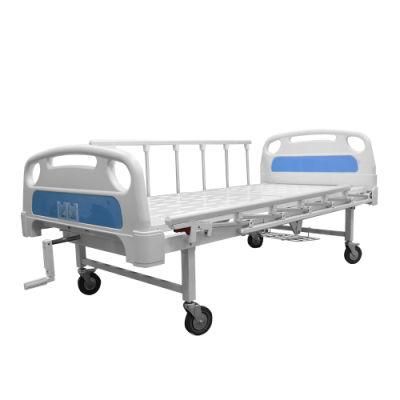 Factory Direct Wholesale Manual Bed Single Crank Stainless Steel Hospital Bed
