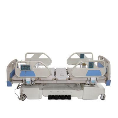 Manufacture Central Locking Castors Beds Price for Hospital ICU Bed with CE Thb3241wgzf7