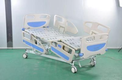 China Cheap Price Adjustable 3 Function Manual Hospita Bed Medical Suppliers Electric Hospital Bed