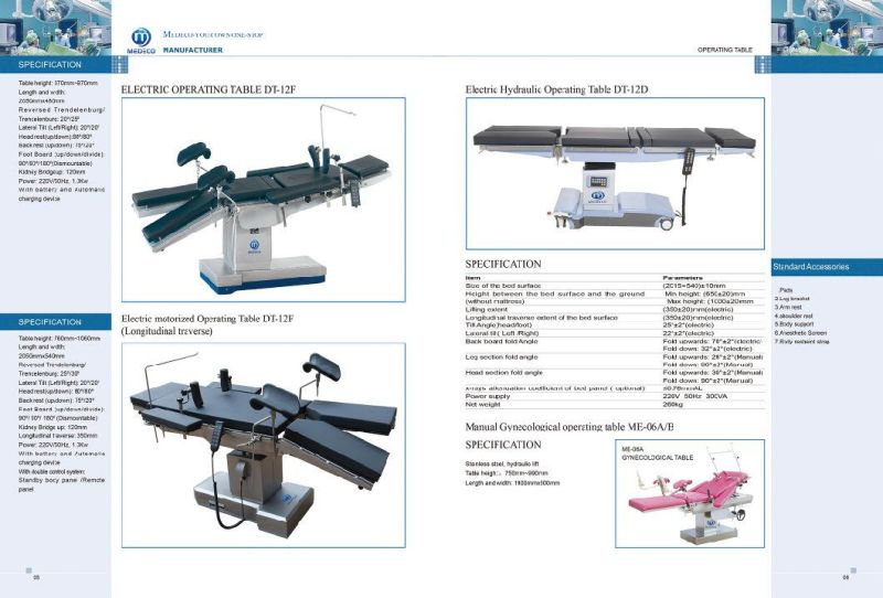 Hospital Obstetric Operating Table, Electric Operating Bed Ecog030