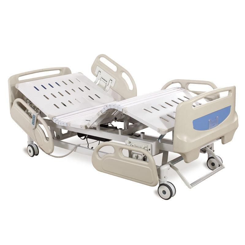 Electric Hospital Bed with Five- Function Medical Bed Patient Bed ICU Bed