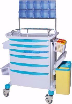 Hospital ABS Anesthesia Medical Trolley